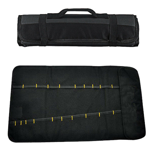 10/22 Slot Chef Knife Bag Carry Roll With Handles Kitchen Portable Storage Bag