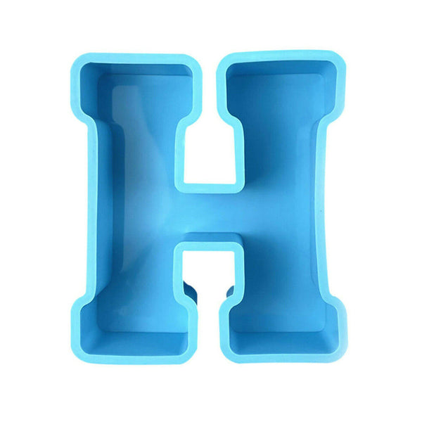 Large Alphabet Epoxy Resin Mold 3D Alphabet English Letter A To Z Mould Decor AU