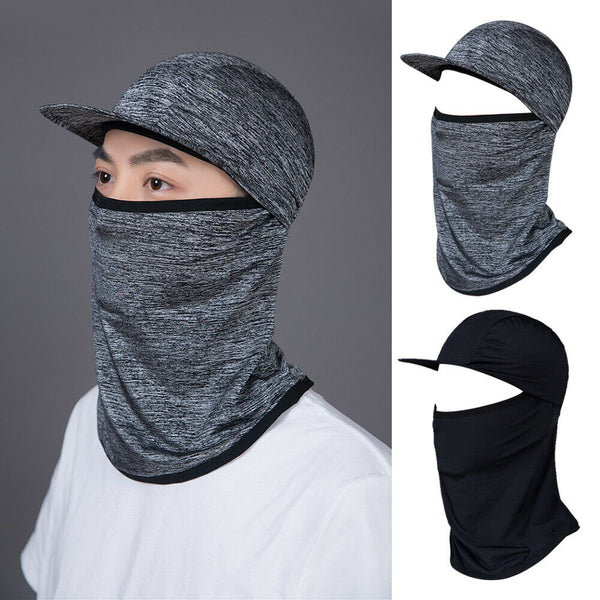 Ice Cream Face Kini Face Shield With Brim Run Fishing Sun Protection Outdoor