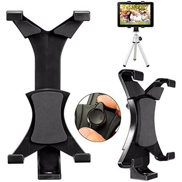 1/4" Thread Universal Tablet Tripod Mount Stand Holder For iPad Air Mini 1 2 3