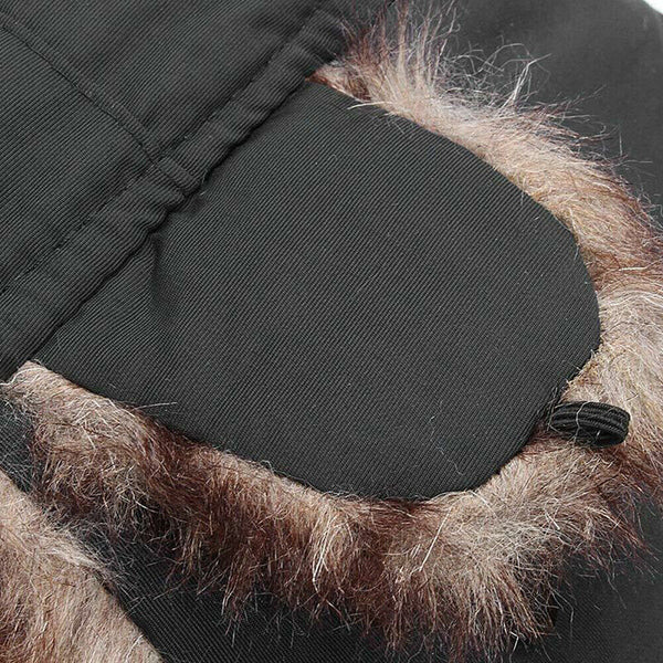 Winter Mens Ushanka Trapper Hat Russian Trooper Ear Flap Cap Earflap