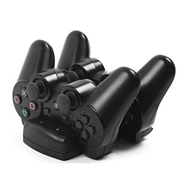 PS3 Controller Dual Charger Dock Stand+USB Cable For Sony PlayStation 3 PS MOVE