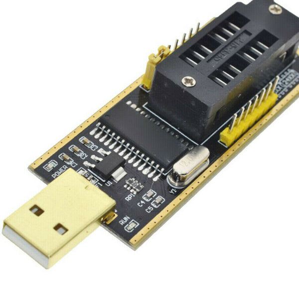 OZ CH341A Burner Chip USB Programmer Writer SOP Clip Adapter EEPROM BIOS FLASH