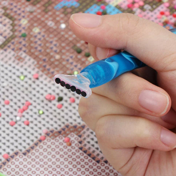 5D Resin Diamond Painting Pen Resin Point Drill Pens Cross Stitch DIY Craft Art