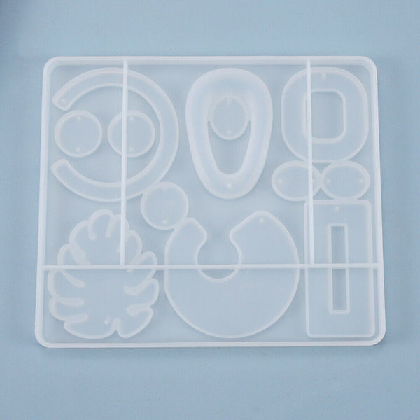 Silicone Pendant Mold Making Jewelry For Resin Necklace Mould Craft DIY Tools