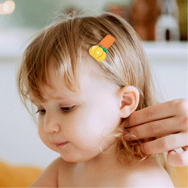 26PCS hair clips pretty hairpin snap bow toddler girls baby pin hair kids child