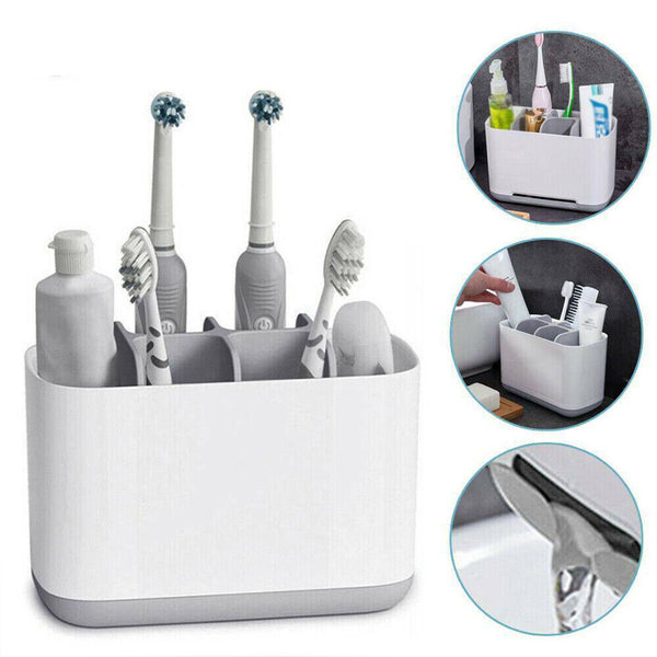 Electric toothbrush holder bathroom storage large multifunctional storage box