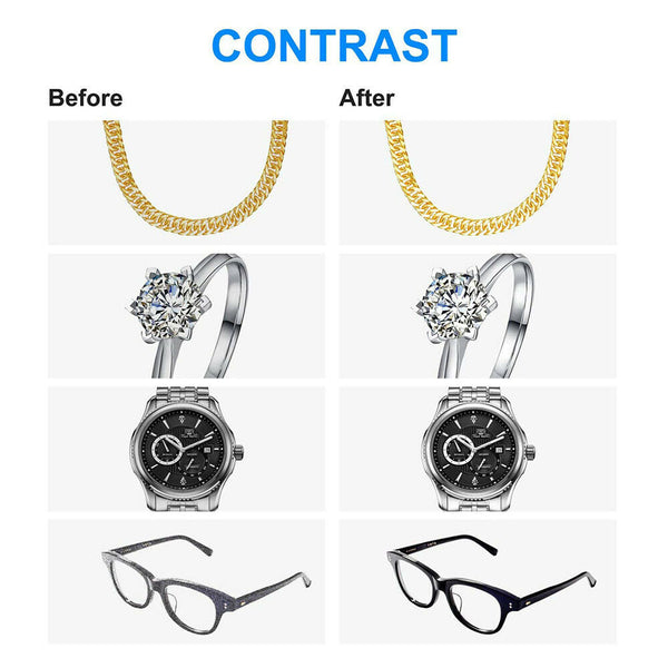 Ultrasonic Cleaner Eye Glasses Coin Watch Ring Bracelet Jewelry Cleaning Machine