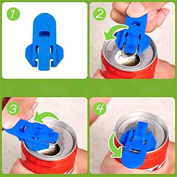 6PCS Easy Can Opener Portable Drink Beer Cola Beverage Drink Opener Party Tool