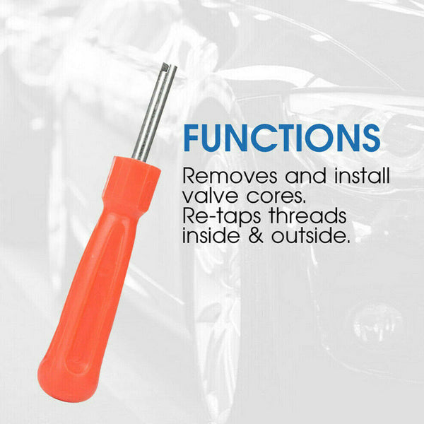 43pcs Car Tyre Valve Stem Puller base Quick Remover Tire Repair Installer Tool