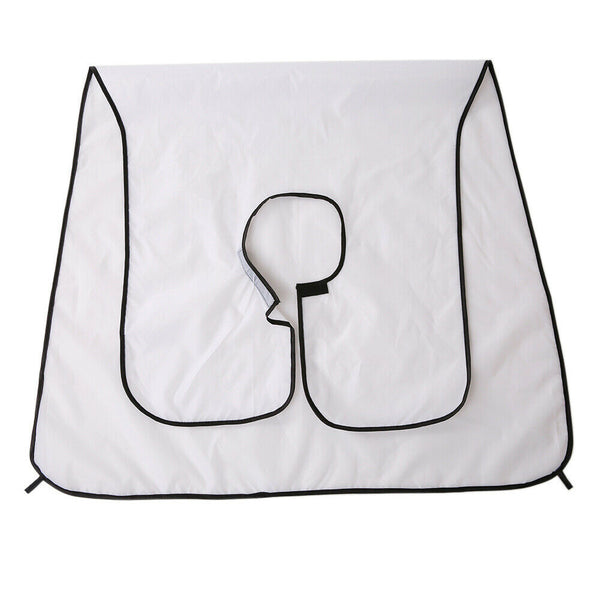 Facial Hair Beard Shave Apron Cape Shaving Bib Whisker Trimming Catcher /Comb