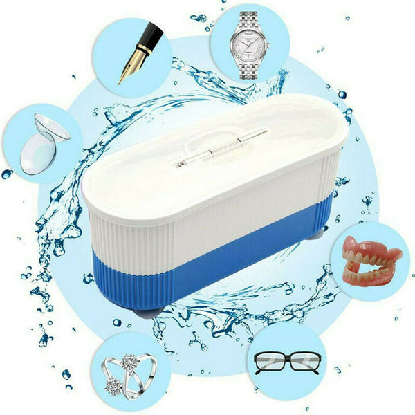 Ultrasonic Cleaner Eye Glasses Coin Watch Ring Bracelet Jewelry Cleaning Machine