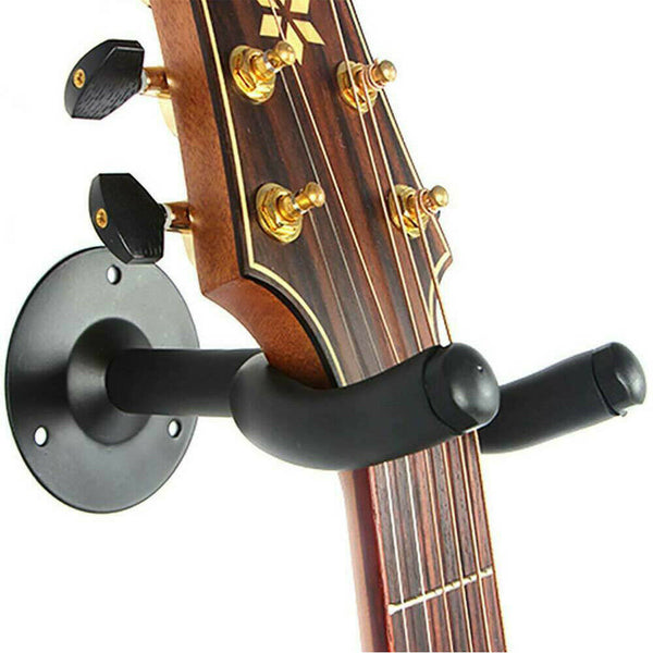 8Pcs Guitar Hanger Wall Mount Holder Hook Rack Bracket Padded Instrument Display