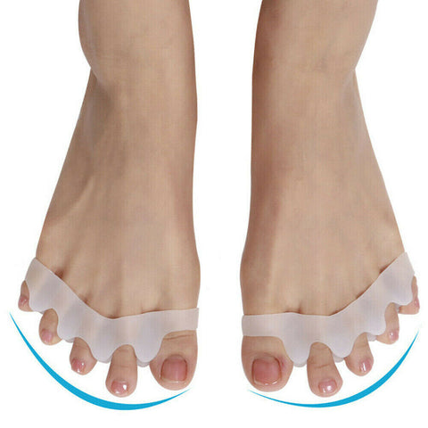 1 Set Silicone Bunion Corrector Toe Separator Spreader Pain Relief Hallux Valgus