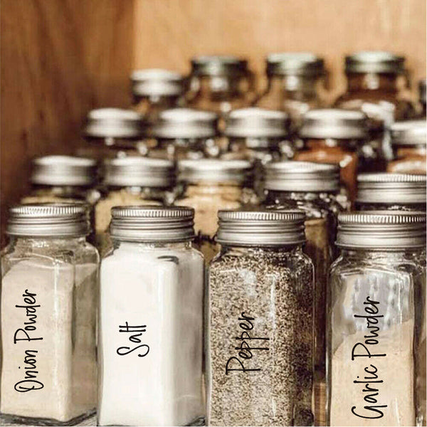 274 Stickers Herb Spice Storage Jar Labels Stickers Decals Pantry Kitchen Labels