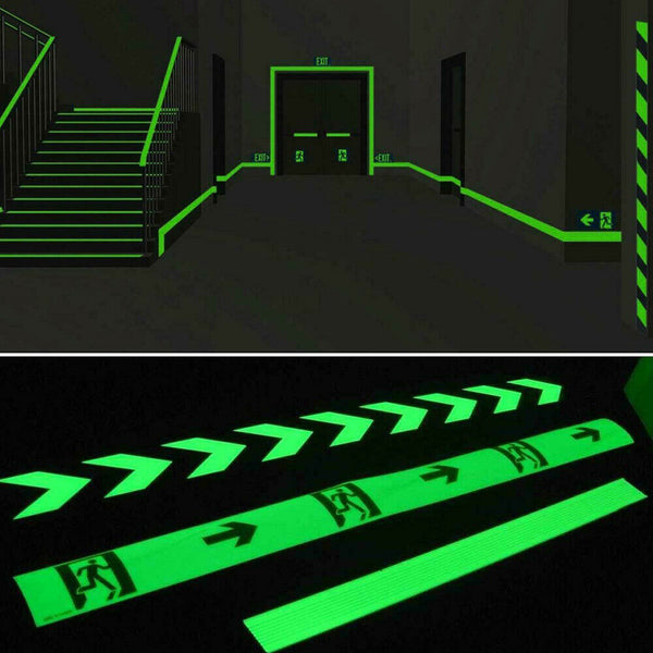 10/15mm x 3Meter Luminous Tape Sticker Decorative Glow in the Dark Safety Tape