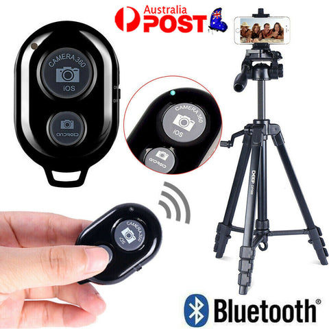 Wireless Bluetooth Remote Control Camera Shutter for iPhone iPad Android Phones