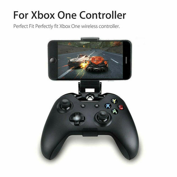 Phone Clip Holder Mount Bracket Black Stand For Xbox One Gaming Controller OZ