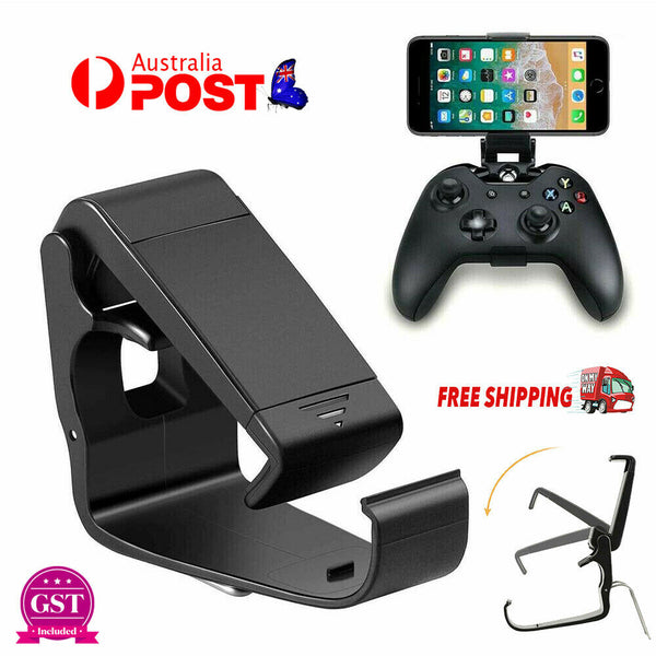 Phone Clip Holder Mount Bracket Black Stand For Xbox One Gaming Controller OZ