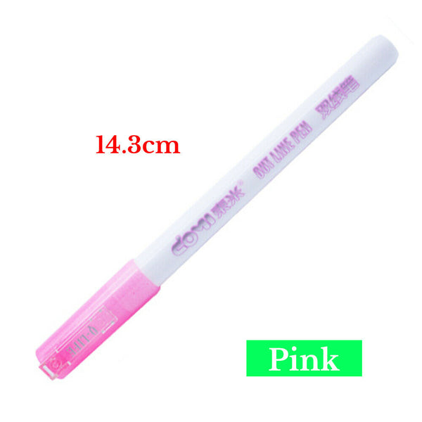 8 Colors Gift Card Writing & Drawing Double Line Outline Pen Two-line Color Pen