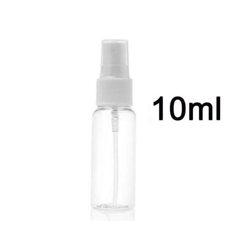 10-100ML Clear Travel Transparent Plastic Perfume Atomizer Empty Spray Bottle