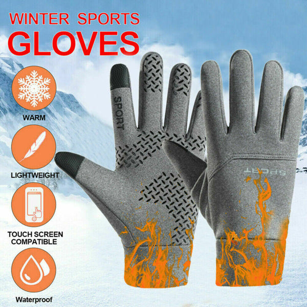 Winter Warm Thermal Outdoor Sports Waterproof Windproof Touch Screen Ski Gloves