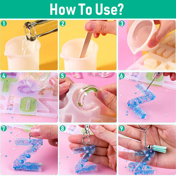 DIY Silicone Earring Pendant Mold Making Jewelry For Resin Necklace Mould Craft