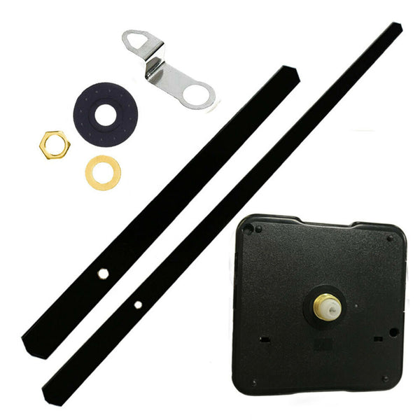 3/5x DIY High Torque Quartz Clock Movement Motor Mechanism Kit Fitting Long Hand