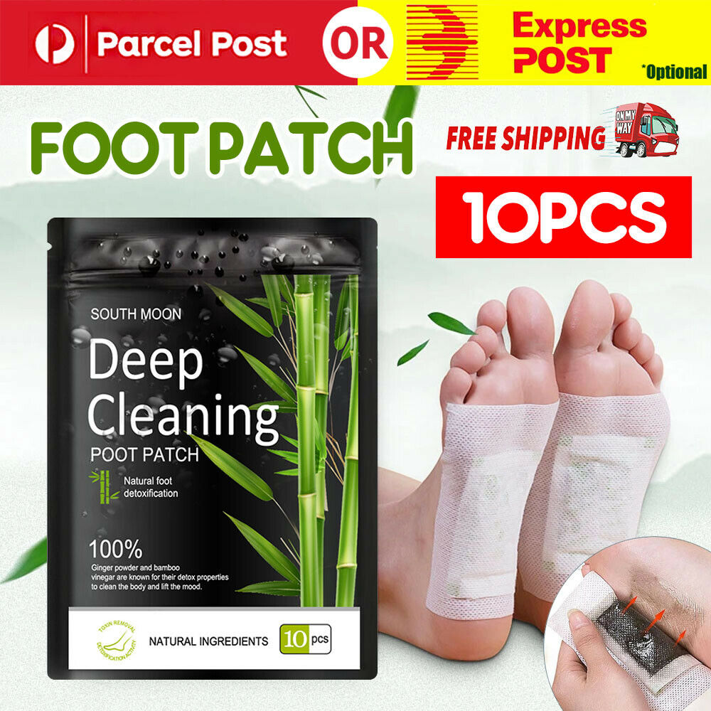 Detox Foot Patches Pads Body Toxins Feet Slimming Cleansing Herbal New