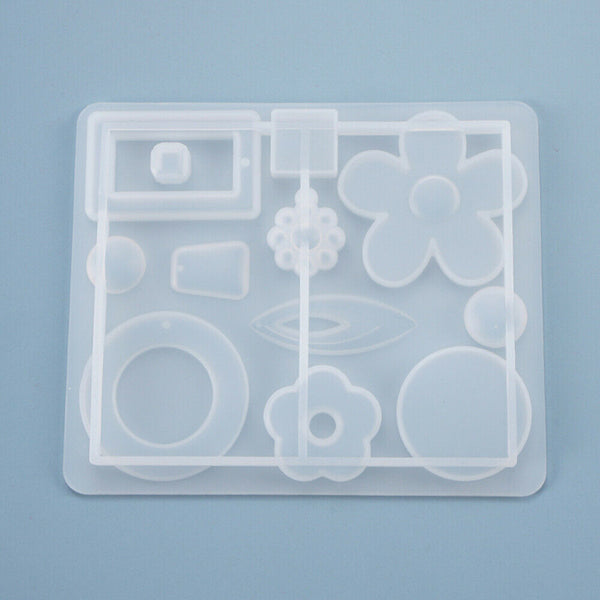 Silicone Pendant Mold Making Jewelry For Resin Necklace Mould Craft DIY Tools