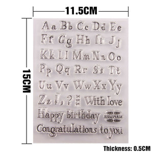 Fondant Cake Alphabet Letter Cookies Biscuit Stamp Embosser Mold Cutter Decor