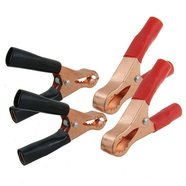 4/10x Electrical Measured Clips Battery Tongs Cables Alligator Clamps Equipment