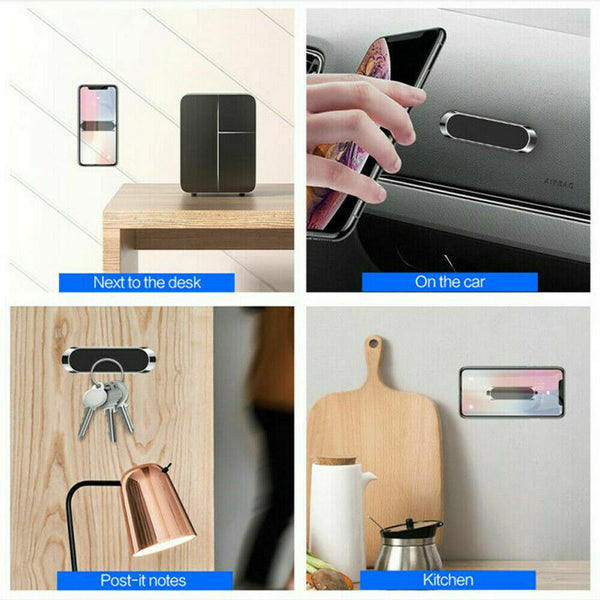 360 Rotate Magnetic Phone Holder Dashboard Mount Stand Bracket for iPhone Galaxy