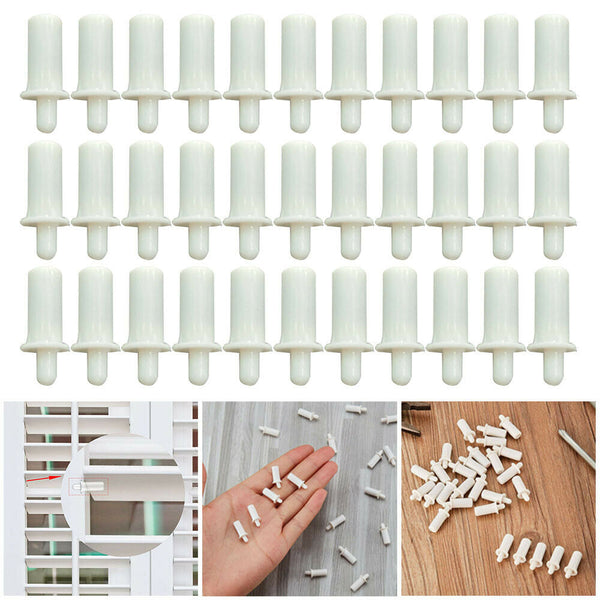 10~50 Spring Loaded Replacement Pins For Plantation Shutter Louver Repair Pin