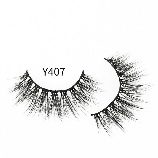 10Pairs 3D Mink Natural Thick False Eyelashes Curly Eye Lashes Makeup Extension