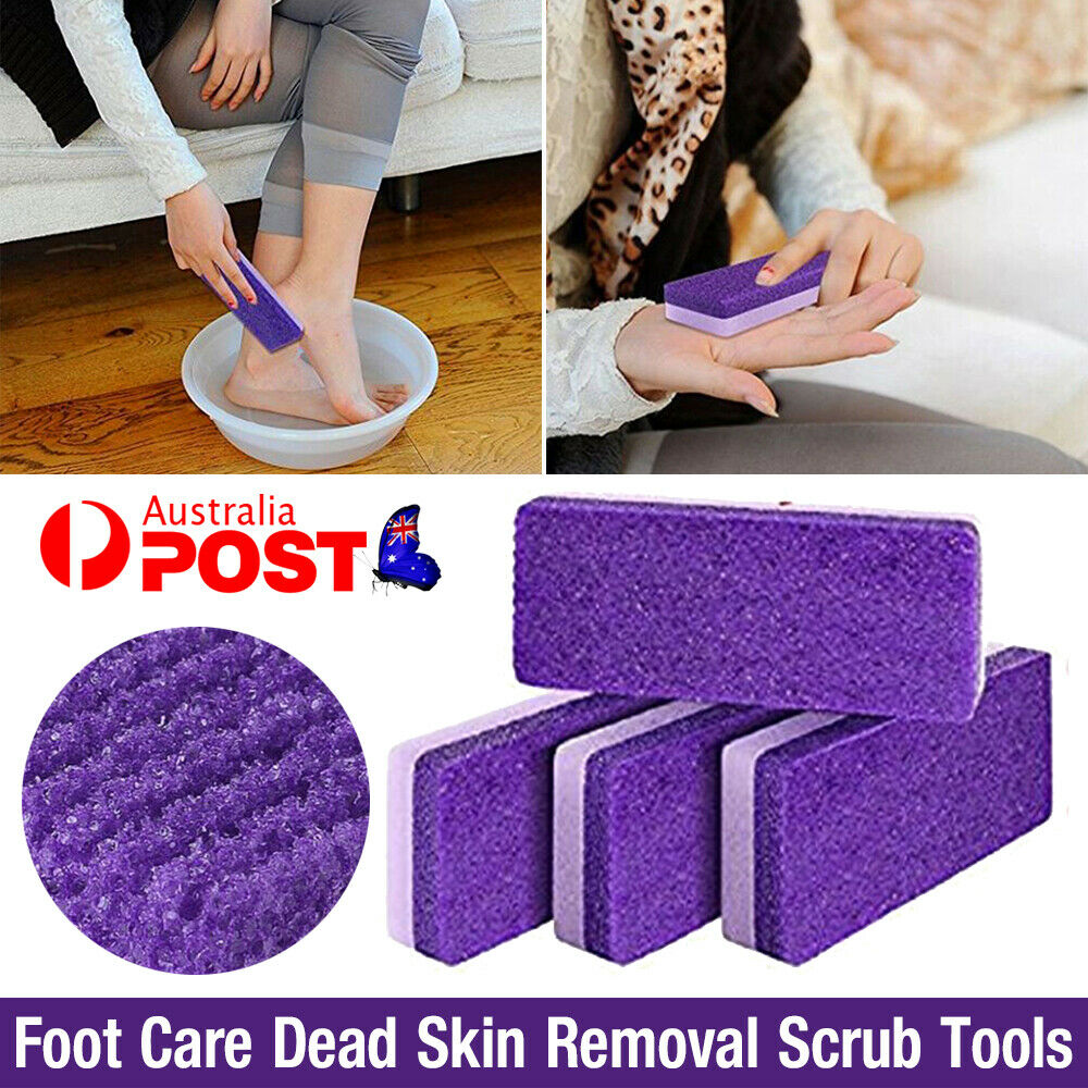 Pumice Foot File Pedicure Stone Rasp Exfoliate Dead Skin Remover Scraper Sand