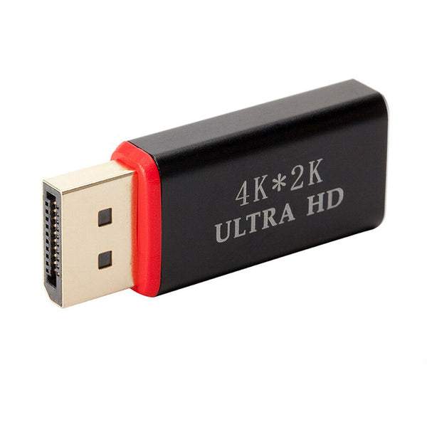 AU Aluminum alloy large dp to hdmi1.4 adapter 4K30HZ  PS8402A dp to hdmi