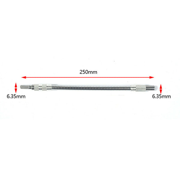 Right Angle Extension Drill Bit Attachment Holder Shaft Screwdriver Flexible AU