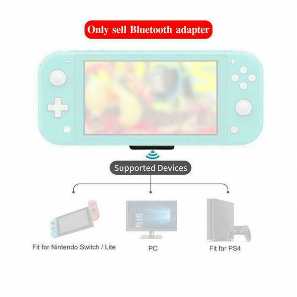 3.5mm USB Bluetooth Audio Transmitter Receiver Adapter For Nintendo Switch PC P4