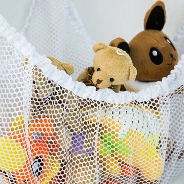 Soft Large Toy Hammock Mesh Net Bedroom Nursery Storage Toys Teddy Bear Children