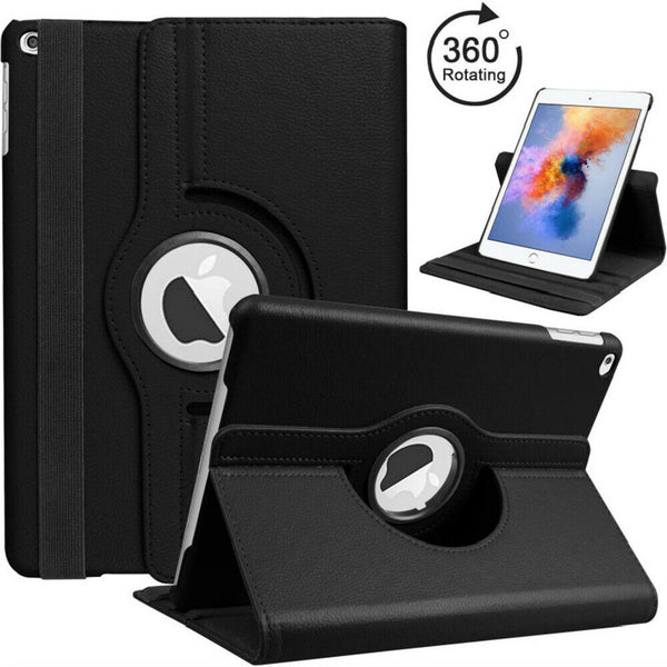 360 Rotating Leather Smart Case Stand Flip Cover for Apple iPad 7th 10.2'' 2019