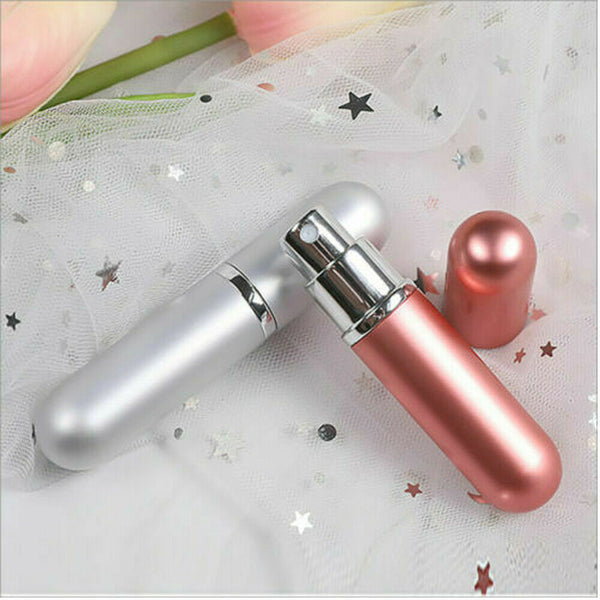 Portable Perfume Atomiser Refill Travel Bottle Mini Pump Spray Scent Pocket 5ML