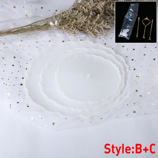 Irregular Fruit Disc Big Plate Resin Silicone Mold Oversized Tray Craft Mould AU