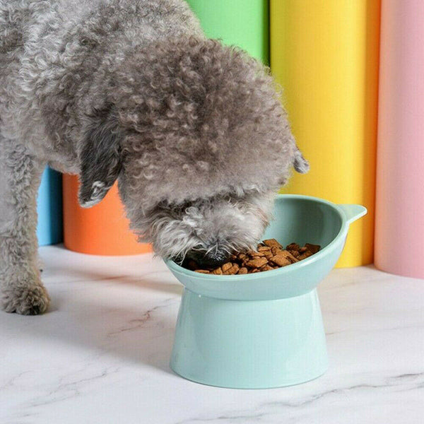 Elevated Cat Dog Pet Bowl Feeder Food Water Raised Lifted Stand Bowls AU Stock