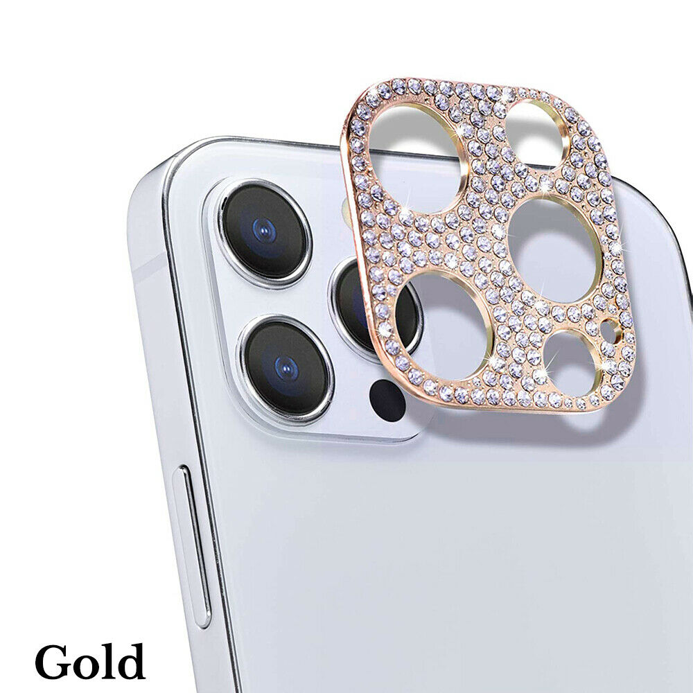 For iPhone 12 Pro/12 Pro Max Back Diamond Sparking Camera Lens Screen Protector