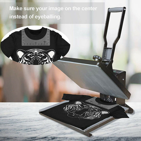 T-Shirt Alignment Tool - Ruler - Centering Tool Vinyl Heat Press Sublimation AU