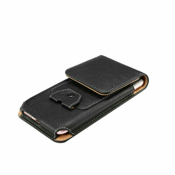 Universal Luxury Leather Flip Belt Wallet Pouch Card Cell Phone Case Cover Bag