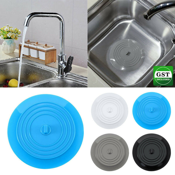 Silicone Round Drain Cover Sink Stopper Plug for Bathroom Floor Shower Covers