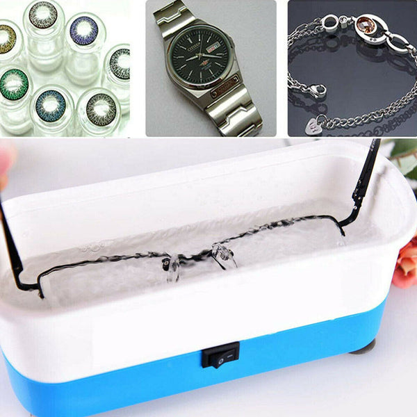 Ultrasonic Cleaner Eye Glasses Coin Watch Ring Bracelet Jewelry Cleaning Machine