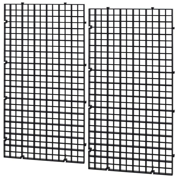 4/8X Plastic Fish Grid Divider Durable Holder Fish Tank Tray Egg Crate Aquarium